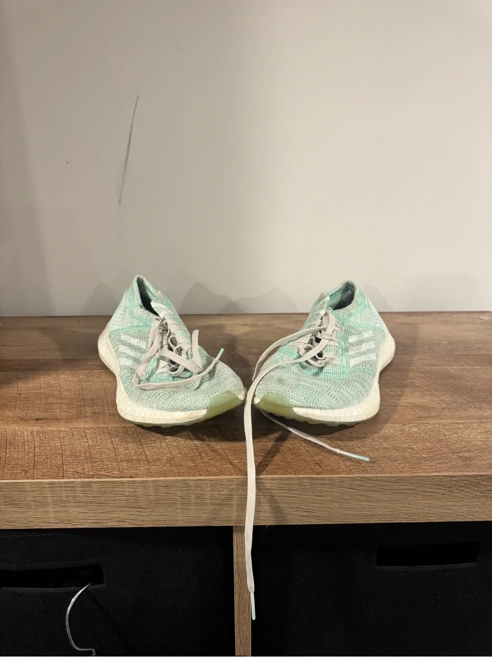 adidas Women's Mint Green Running Sneakers